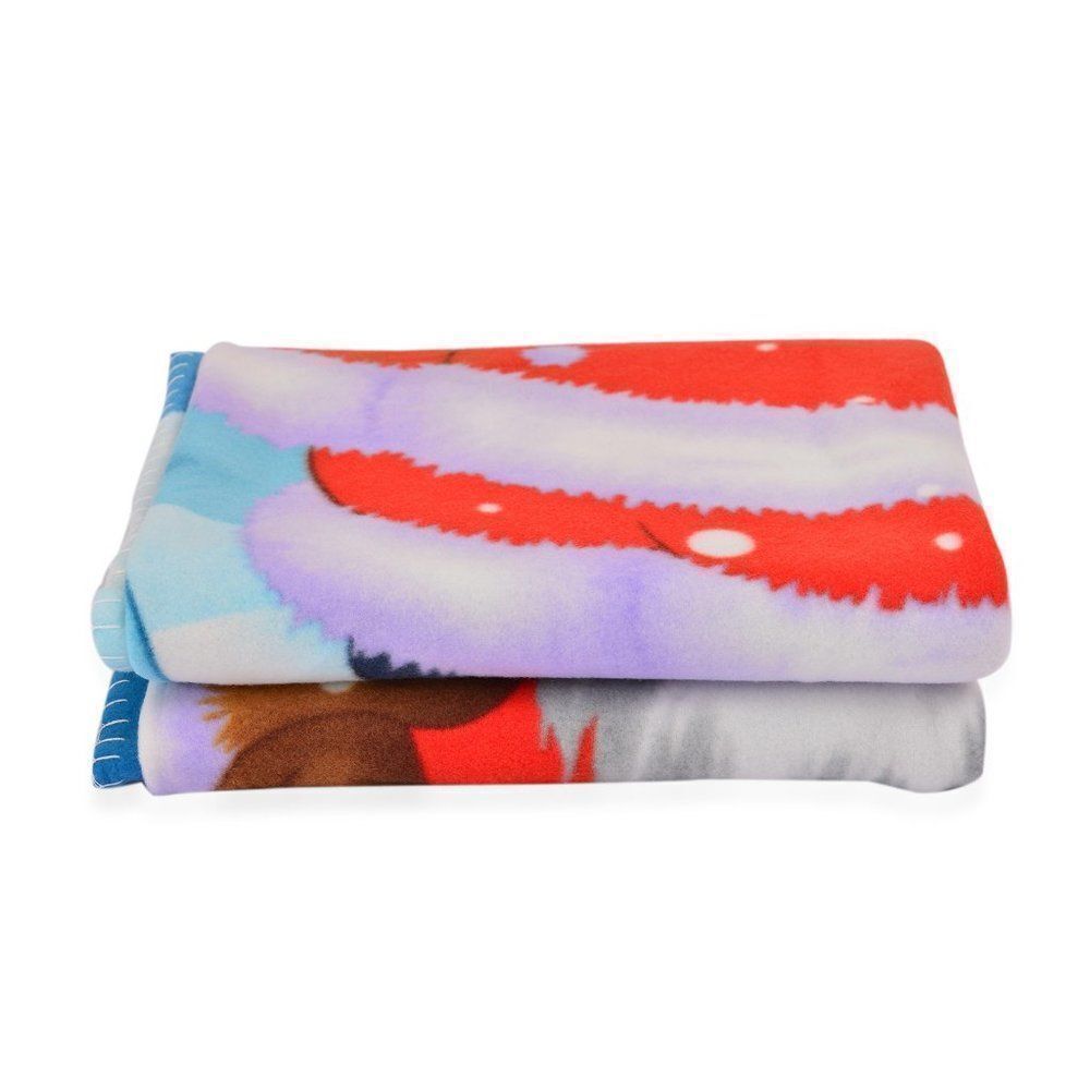 Santa Claus and Friends Microfiber Fleece Throw